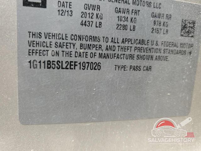 1G11B5SL2EF197026 2014 CHEVROLET MALIBU photo no. 13