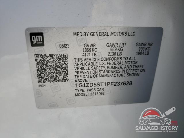 1G1ZD5ST1PF237628 2023 CHEVROLET MALIBU photo no. 13