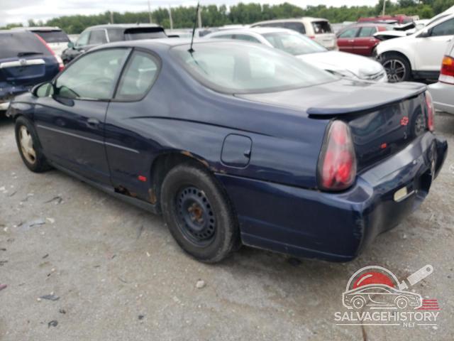 2G1WX15K729218394 2002 CHEVROLET MONTECARLO photo no. 2