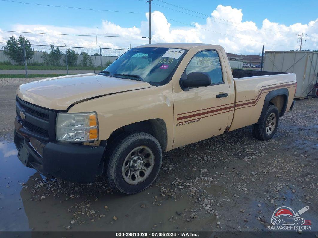 1GCEC14C07Z603690 2007 CHEVROLET SILVERADO 1500 photo no. 2