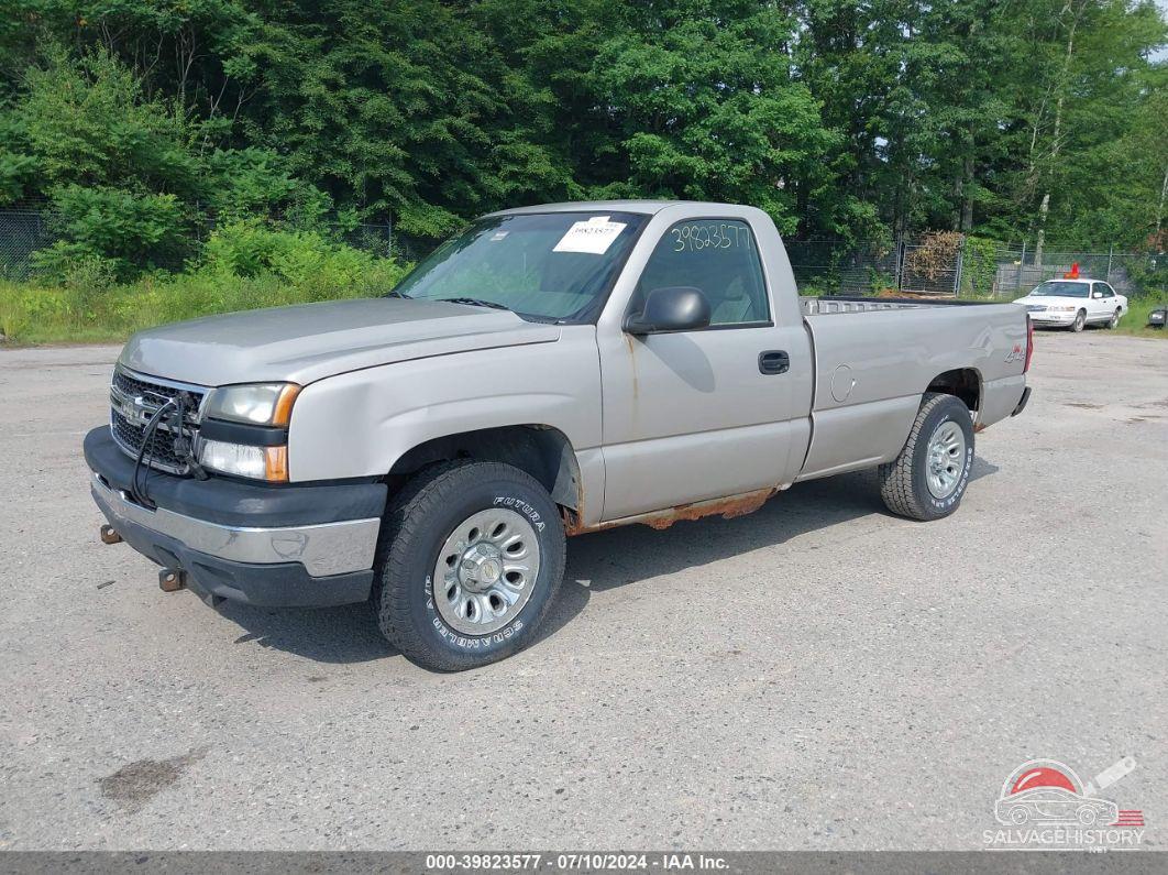3GCEK14V07G171428 2007 CHEVROLET SILVERADO photo no. 2