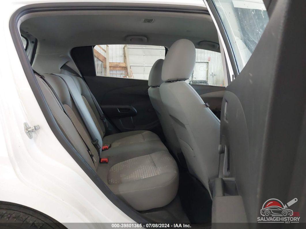 1G1JG6SH5H4134165 2017 CHEVROLET SONIC photo no. 8
