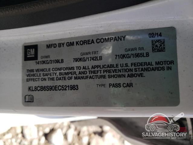 KL8CB6S90EC521983 2014 CHEVROLET SPARK photo no. 14
