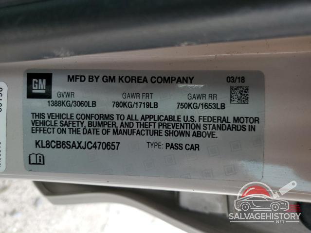 KL8CB6SAXJC470657 2018 CHEVROLET SPARK photo no. 13