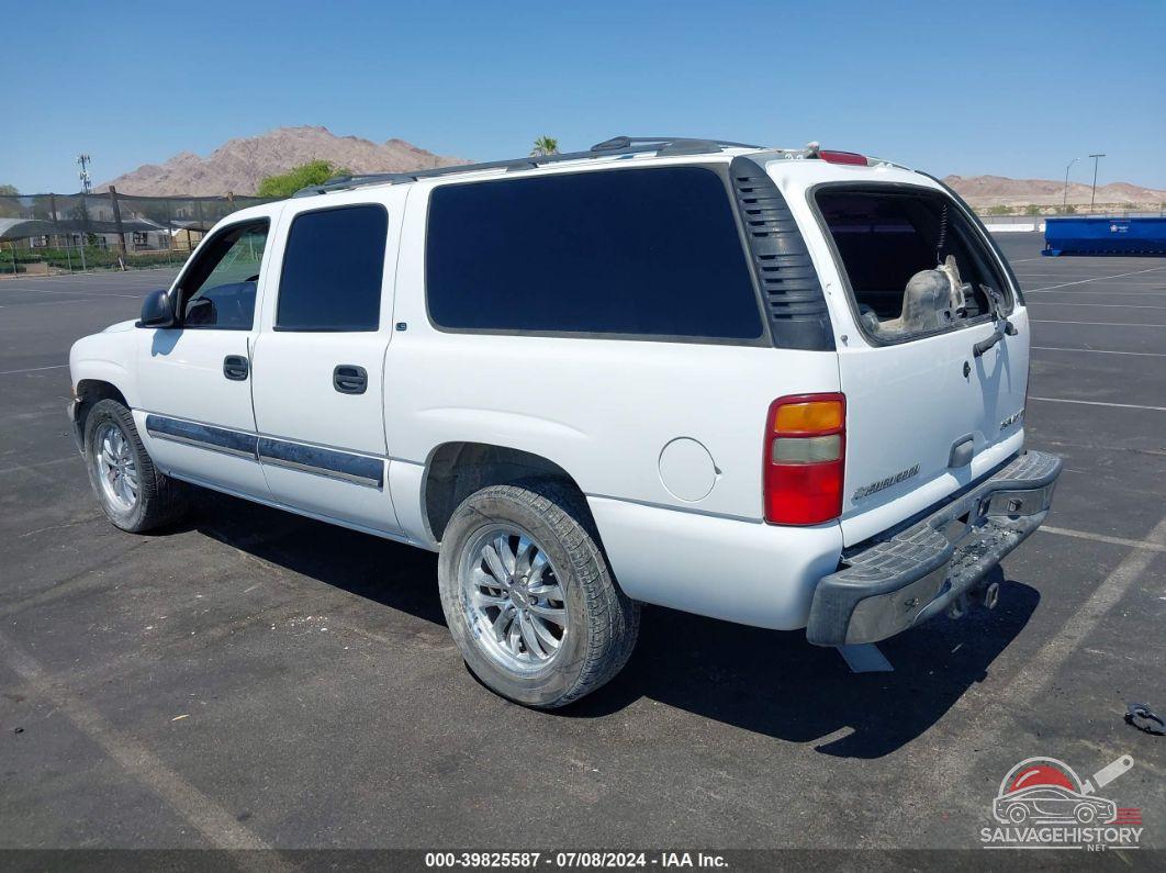 3GNEC16T81G162080 2001 CHEVROLET SUBURBAN 1500 photo no. 3