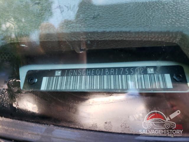 1GNSCHE01BR175502 2011 CHEVROLET SUBURBAN photo no. 13