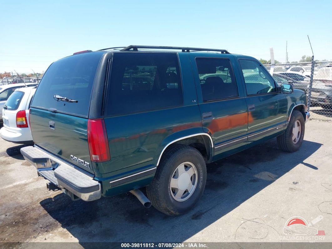1GNEK13R3VJ385224 1997 CHEVROLET TAHOE photo no. 4