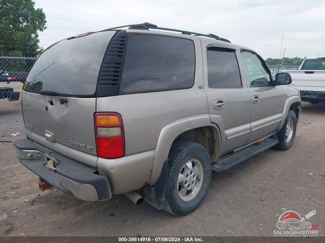 1GNEK13Z43J291351 2003 CHEVROLET TAHOE photo no. 4