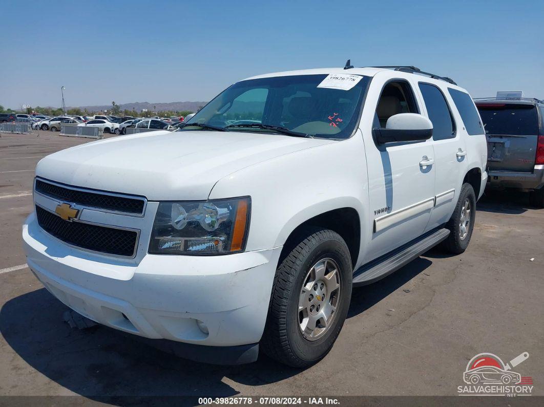 1GNSCBE04DR258535 2013 CHEVROLET TAHOE photo no. 2