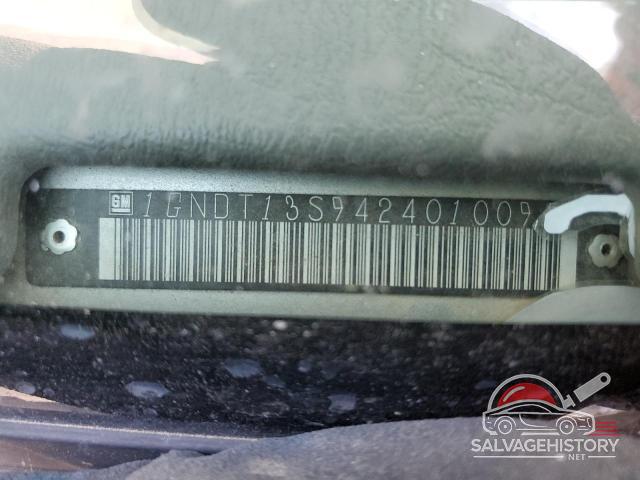 1GNDT13S942401009 2004 CHEVROLET TRAILBLZR photo no. 14