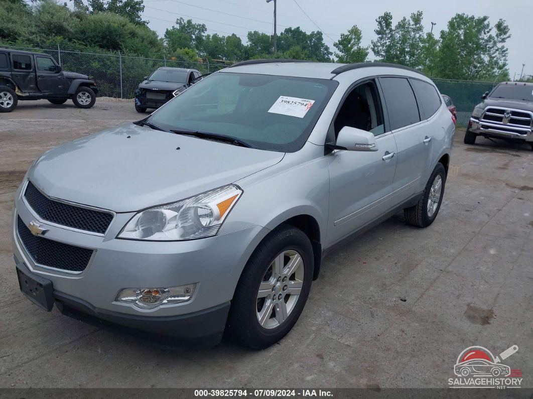 1GNKRGED9CJ338828 2012 CHEVROLET TRAVERSE photo no. 2