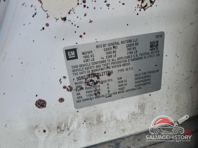 3GNCJNSBXGL277734 2016 CHEVROLET TRAX photo no. 13