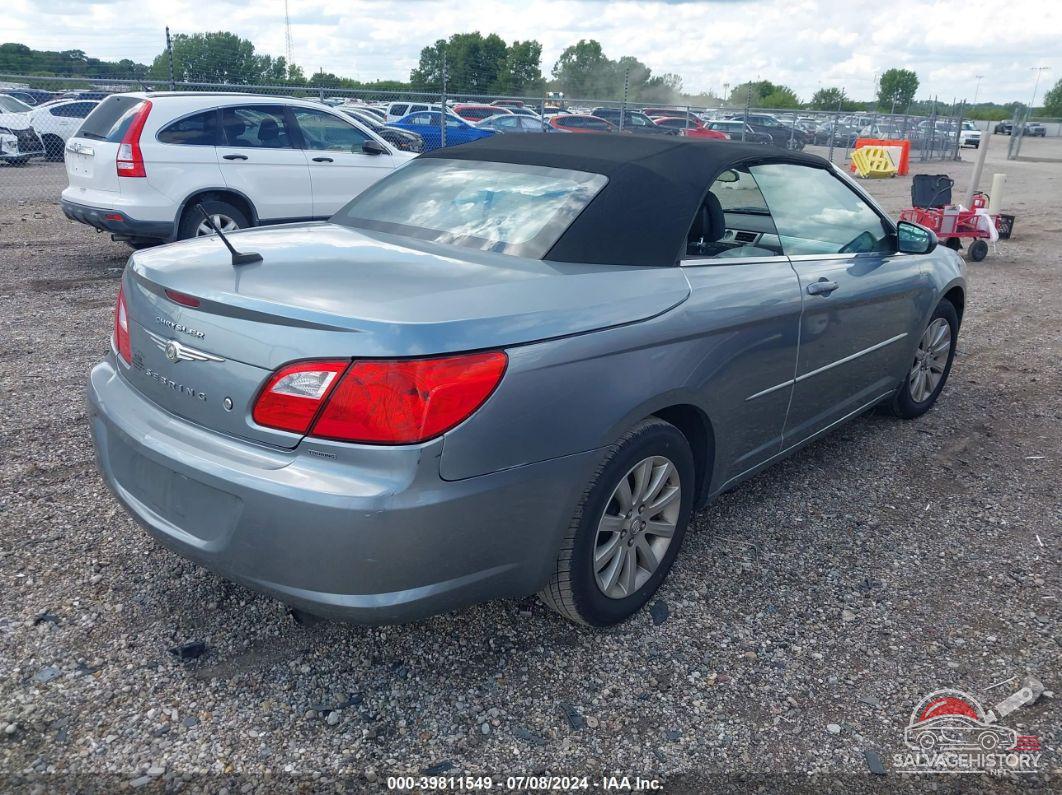 1C3BC5ED6AN156089 2010 CHRYSLER SEBRING photo no. 4