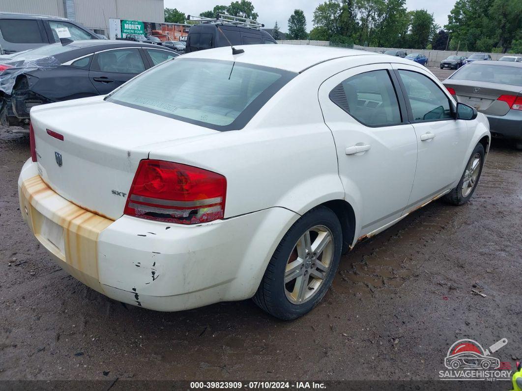1B3LC56KX8N299670 2008 DODGE AVENGER photo no. 4