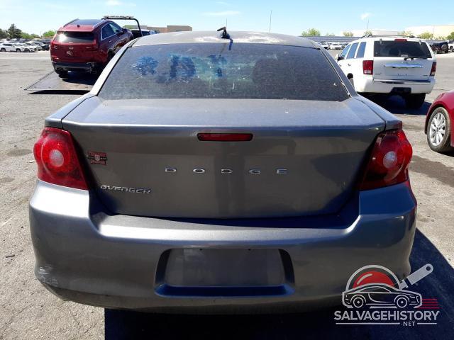 1C3CDZAB7CN177839 2012 DODGE AVENGER photo no. 6