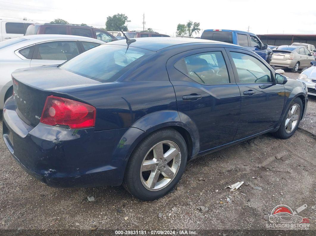 1C3CDZCB1EN162382 2014 DODGE AVENGER photo no. 4