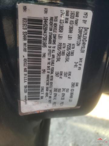 1B4HS28N41F581605 2001 DODGE All Models photo no. 14