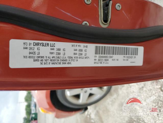 1B3HB48A89D133047 2009 DODGE CALIBER photo no. 12