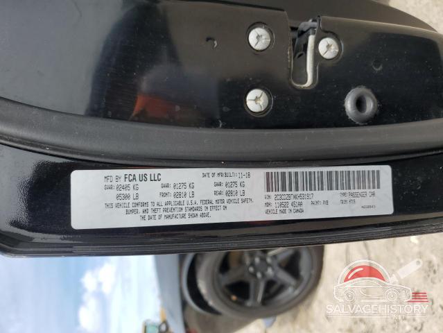 2C3CDZBTXKH531917 2019 DODGE CHALLENGER photo no. 12