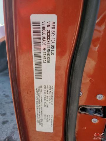 2C3CDXBG4MH632350 2021 DODGE CHARGER photo no. 12