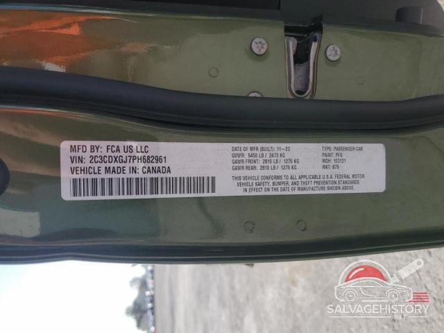 2C3CDXGJ7PH682961 2023 DODGE CHARGER photo no. 13