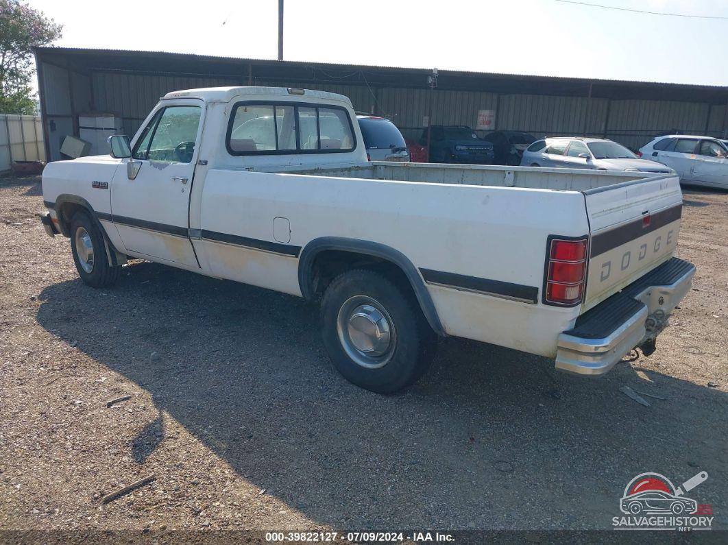 1B7KE2688MS241446 1991 DODGE D-SERIES photo no. 3