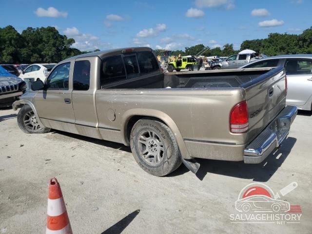 1D7GL42K34S500326 2004 DODGE DAKOTA photo no. 2