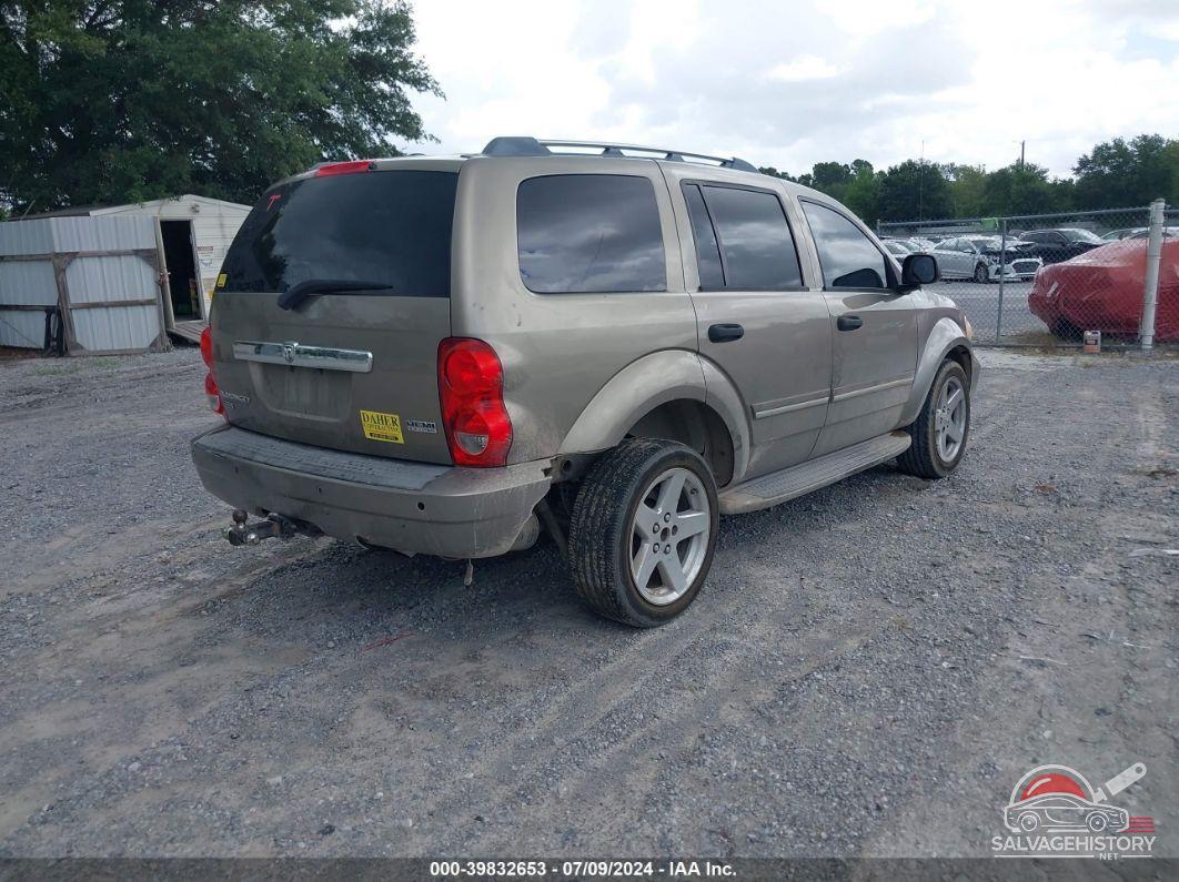 1D8HD58297F573952 2007 DODGE DURANGO photo no. 4