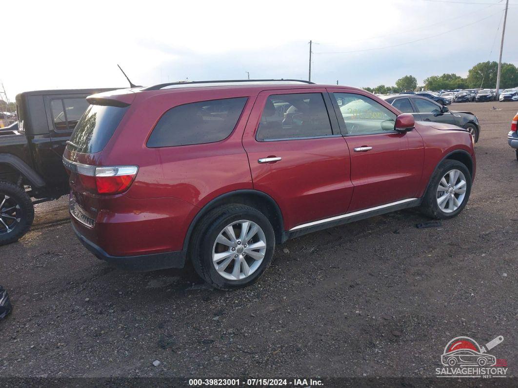 1C4RDJDG6DC665742 2013 DODGE DURANGO photo no. 4