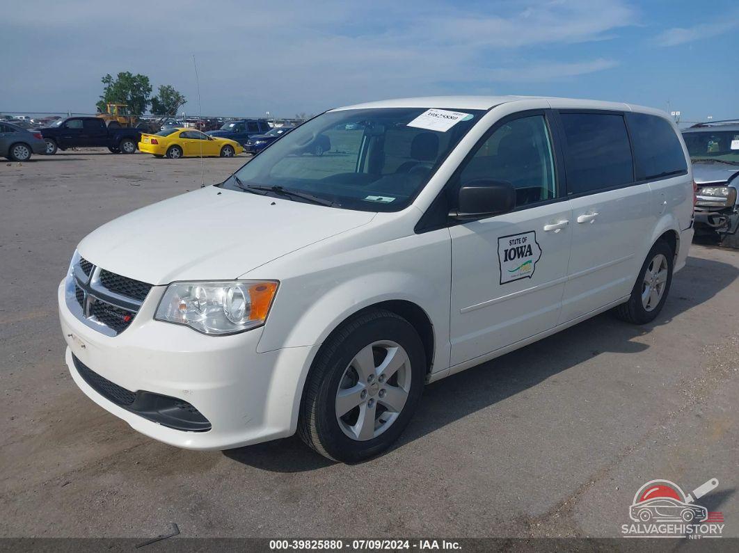 2C4RDGBG3DR759882 2013 DODGE GRAND CARAVAN photo no. 2