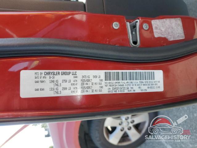 3D4PG5FV5AT251100 2010 DODGE JOURNEY photo no. 13