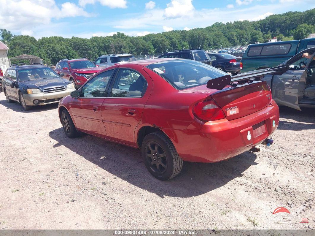 1B3ES56C33D221038 2003 DODGE NEON photo no. 3