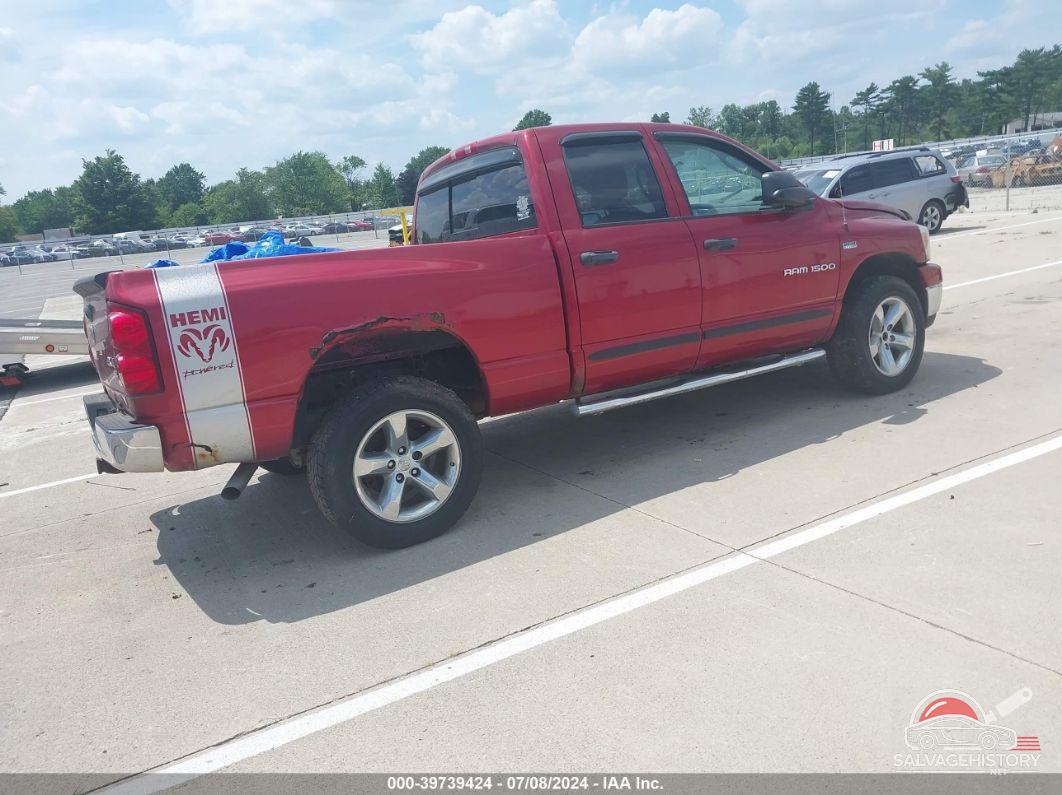 1D7HU18257S245500 2007 DODGE RAM 1500 photo no. 4