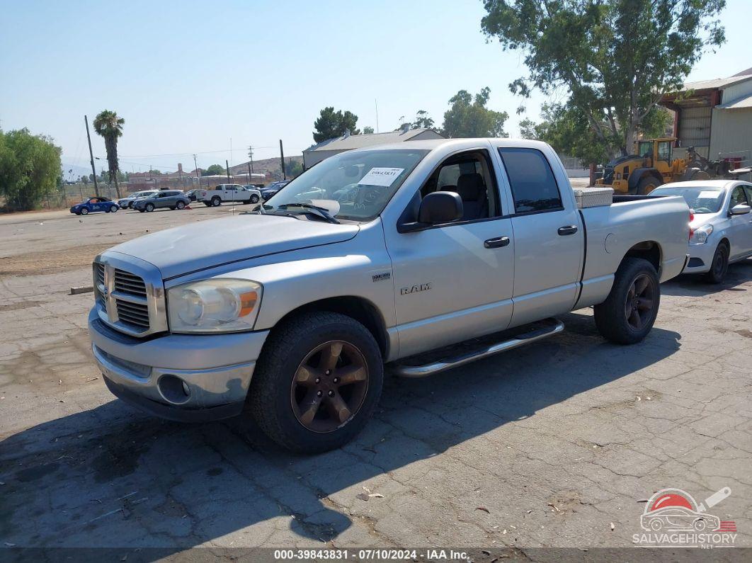 1D7HA18248J102697 2008 DODGE RAM 1500 photo no. 2