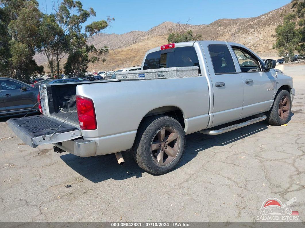 1D7HA18248J102697 2008 DODGE RAM 1500 photo no. 4