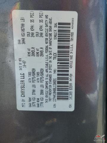 1D7HA18N88J130691 2008 DODGE RAM 1500 photo no. 12