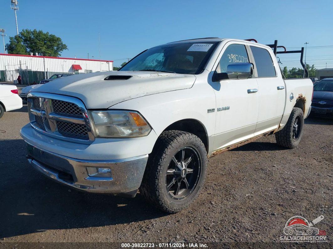 1D7RV1CT1AS153518 2010 DODGE RAM 1500 photo no. 2