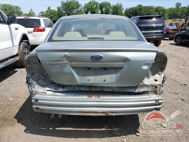 1FAFP271X6G134553 2006 FORD 500 photo no. 6