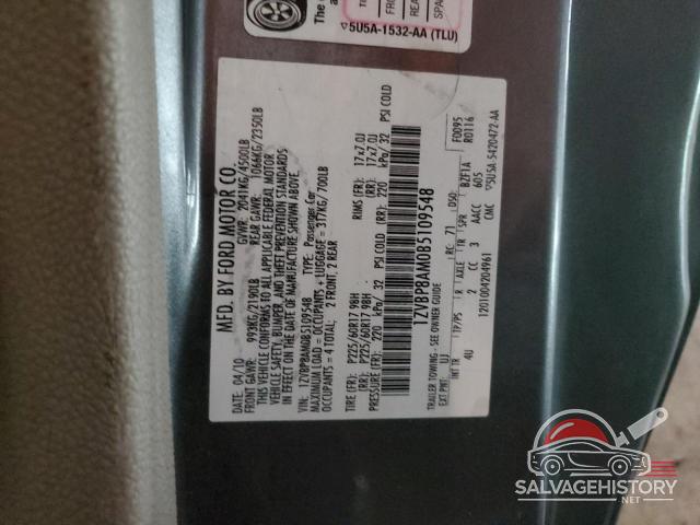 1ZVBP8AM0B5109548 2011 FORD ALL Models photo no. 12