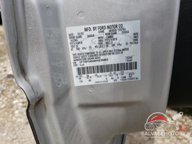 1FTRF04546KB36883 2006 FORD All Models photo no. 12