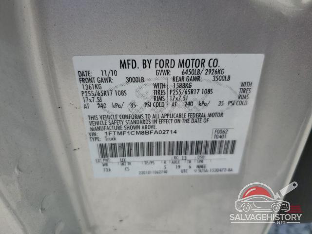1FTMF1CM8BFA02714 2011 FORD All Models photo no. 12
