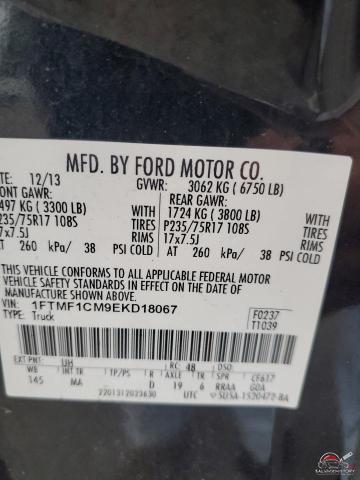 1FTMF1CM9EKD18067 2014 FORD All Models photo no. 12