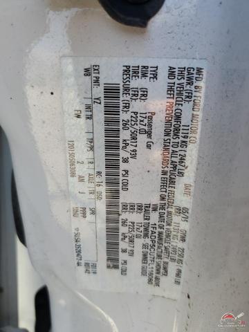 1FADP5CU7FL116060 2015 FORD CMAX photo no. 12