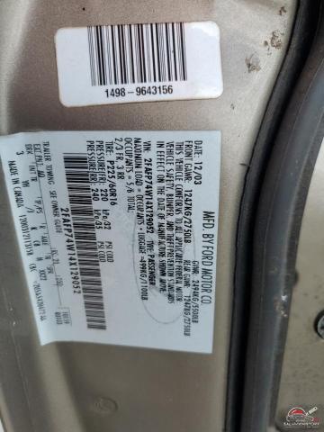 2FAFP74W14X129052 2004 FORD CROWN VIC photo no. 13
