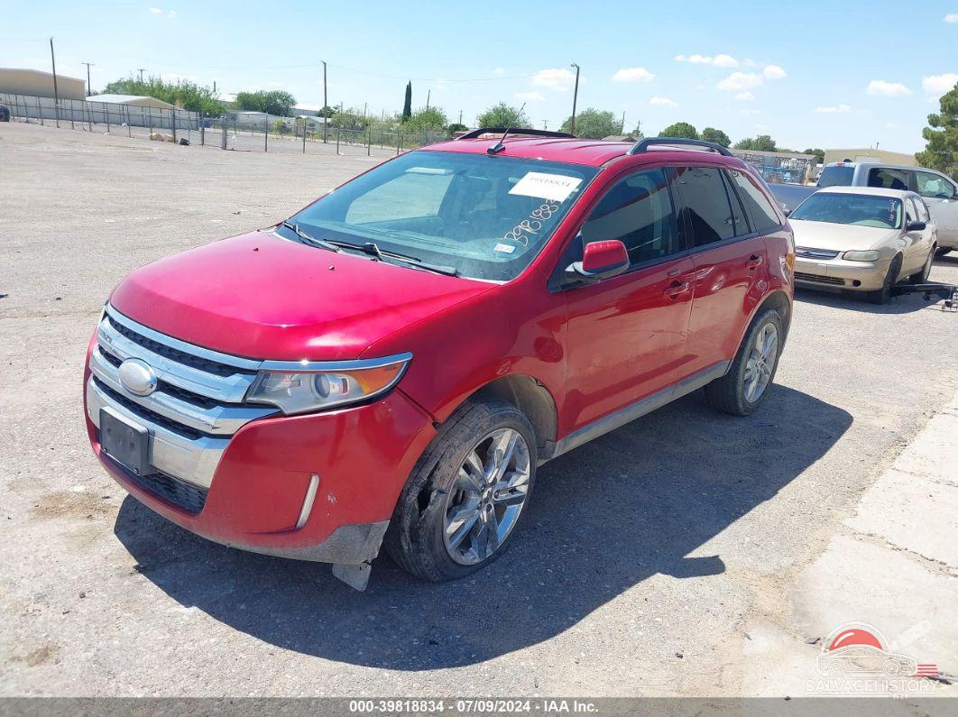 2FMDK3JCXCBA12290 2012 FORD EDGE photo no. 2