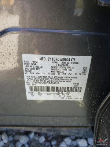 2FMPK4J99RBA93329 2024 FORD EDGE photo no. 14