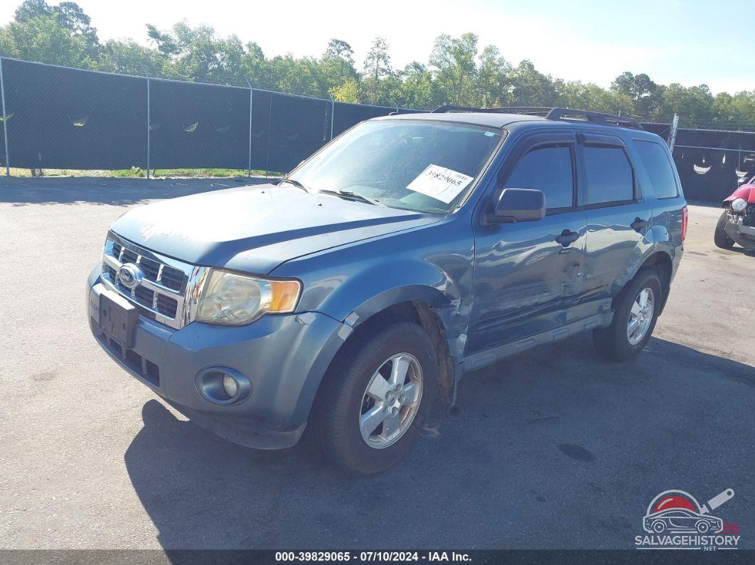 1FMCU0D79CKA37819 2012 FORD ESCAPE photo no. 2