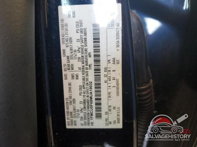 1FMCU0F68MUA19032 2021 FORD ESCAPE photo no. 13