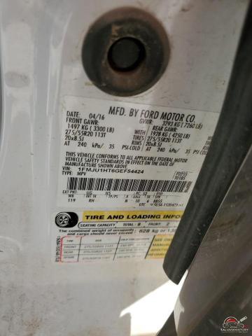 1FMJU1HT6GEF54424 2016 FORD EXPEDITION photo no. 12