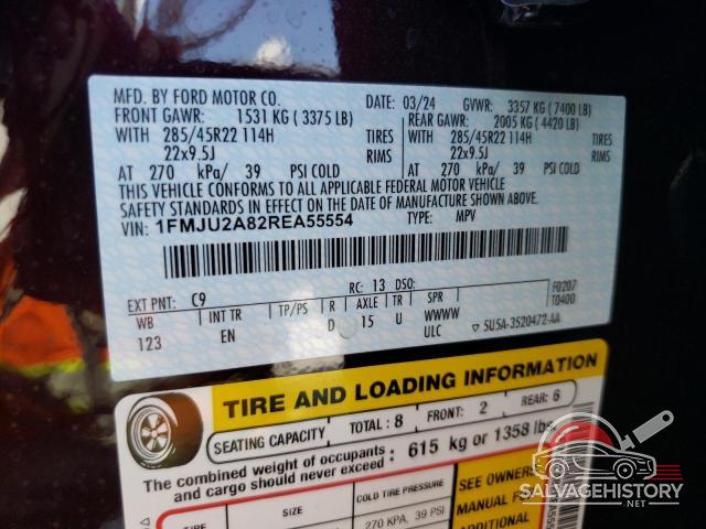 1FMJU2A82REA55554 2024 FORD EXPEDITION photo no. 12
